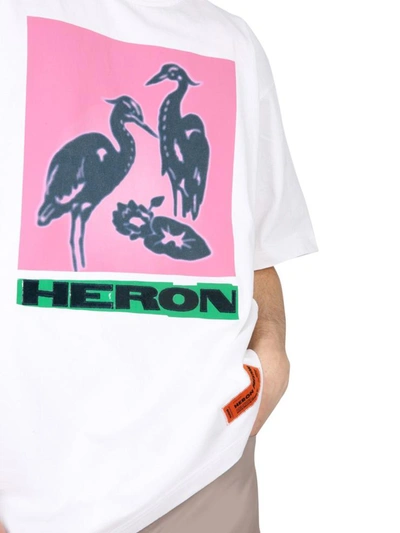 Shop Heron Preston Crew Neck T-shirt In White