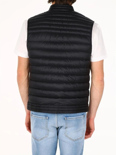 Shop Moncler Roussilon Vest Black