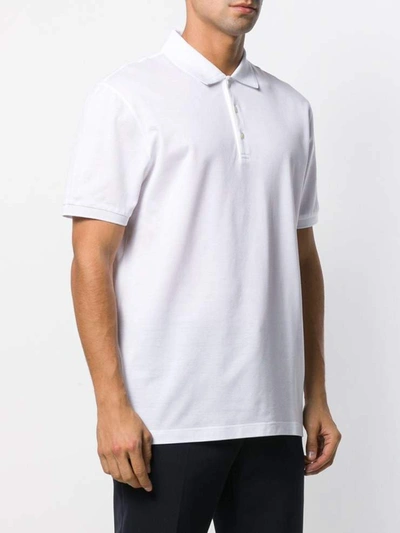 Shop Ferragamo Salvatore  T-shirts And Polos In Bianco
