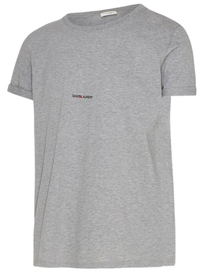 Shop Saint Laurent Grey T-shirt