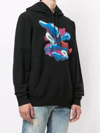 Shop Marcelo Burlon County Of Milan Marcelo Burlon Sweatshirts In Black Blue