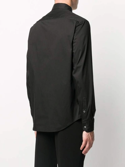 Shop Emporio Armani Shirts Black