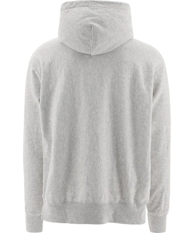 Shop Gallery Dept. "french Logo" Hoodie In Grey