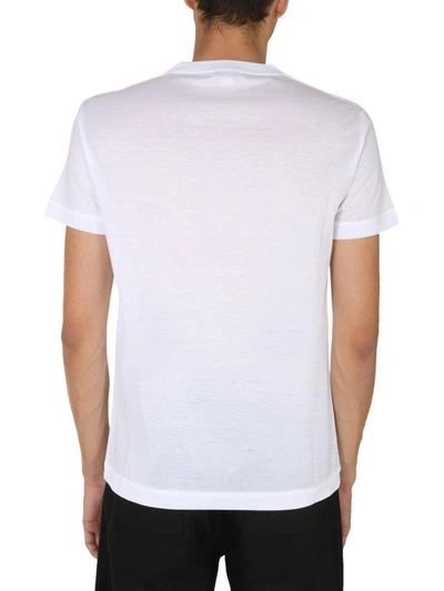 Shop Alexander Mcqueen Crew Neck T-shirt In White