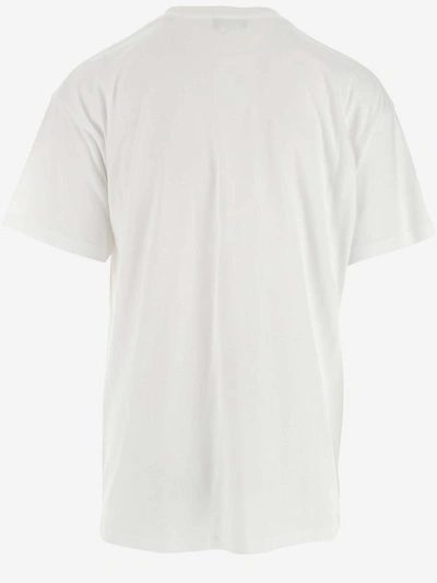 Shop Raf Simons T-shirts And Polos In Bianco