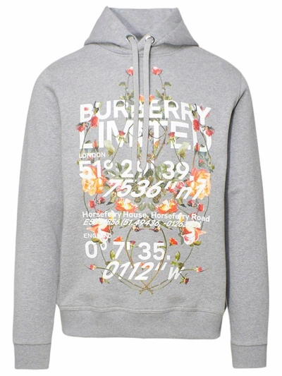 Shop Burberry Grey Lyleford Sweatshirt