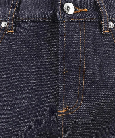 Shop Apc "petit Standard" Jeans In Blue