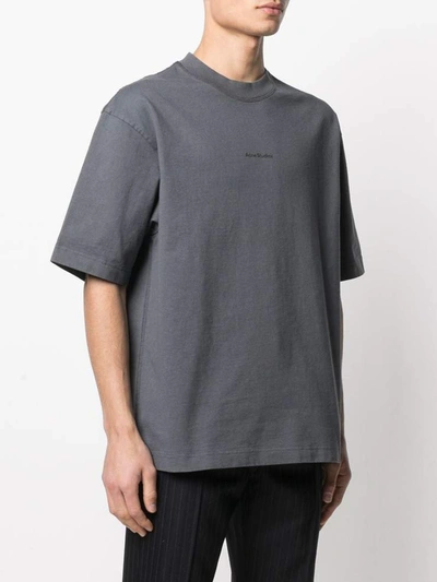 Shop Acne Studios T-shirts And Polos In Grigio