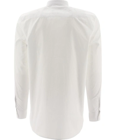 Shop Givenchy Rubber Band Shirt In White
