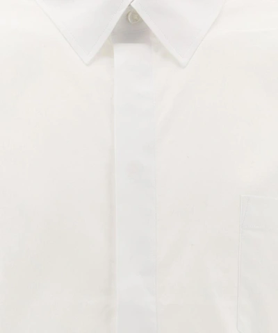 Shop Givenchy Rubber Band Shirt In White