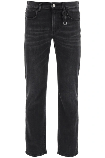 Shop Alyx 1017  9sm Jeans With Buckle In Black