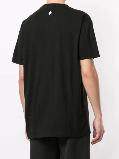 Shop Marcelo Burlon County Of Milan Marcelo Burlon T-shirts In Black Blue