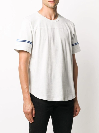 Shop Saint Laurent T-shirts And Polos Beige