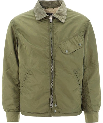 Shop Engineered Garments "driver" Nylon Jacket In Green