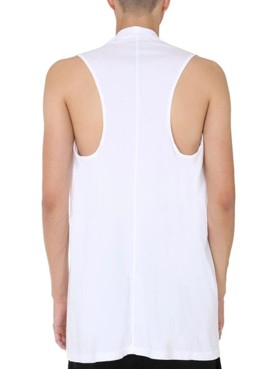 Shop Rick Owens Drkshdw Crew Neck Top In White