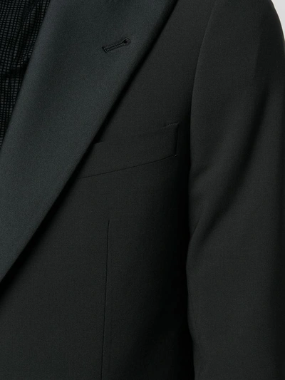 Shop Emporio Armani Suit Black