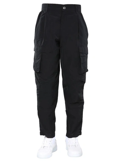 Shop Givenchy Cargo Pants In Black