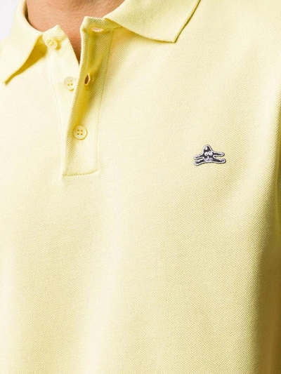 Shop Celine Céline T-shirts And Polos In Giallo