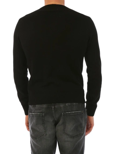 Shop Saint Laurent Cashmere Sweater Black