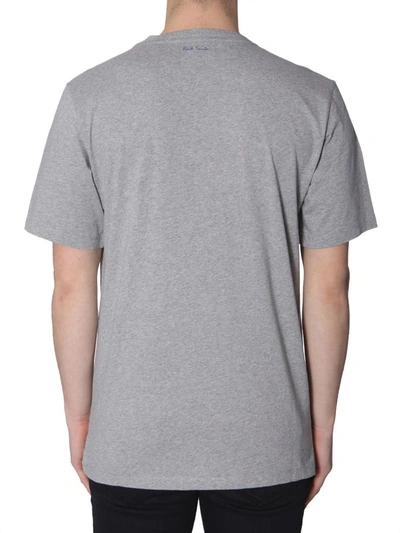 Shop Paul Smith Round Neck T-shirt In Grey