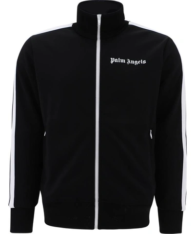 Shop Palm Angels Classic Track Jacket In Black  