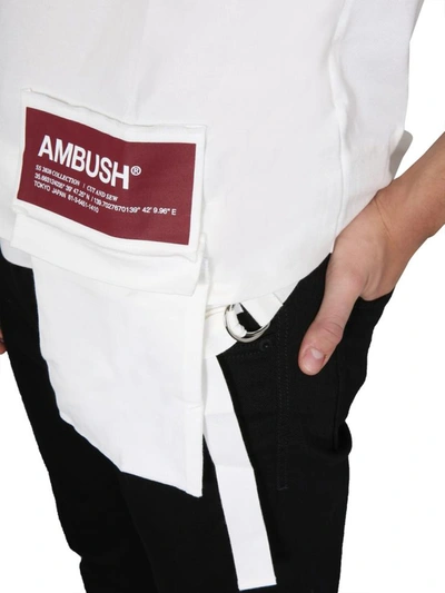Shop Ambush Round Neck T-shirt In White
