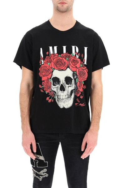 Shop Amiri Grateful Dead Print T-shirt In Black