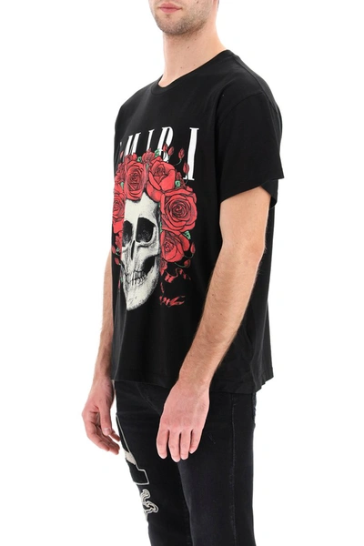 Shop Amiri Grateful Dead Print T-shirt In Black