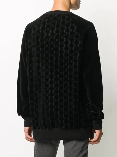 Shop Balmain Sweatshirts In Noir