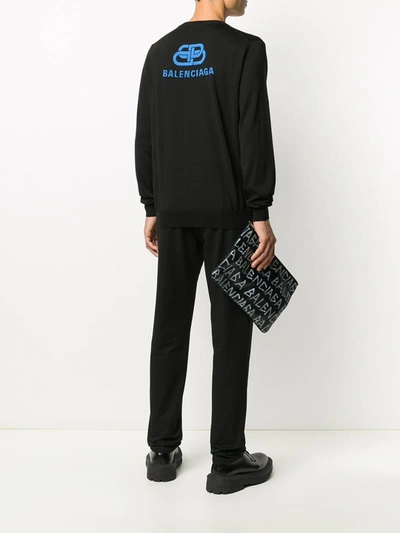 Shop Balenciaga Sweaters In Nero