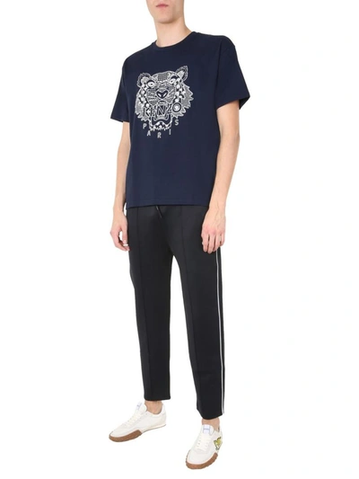 Shop Kenzo Jogging Trousers In Black