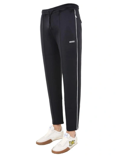 Shop Kenzo Jogging Trousers In Black