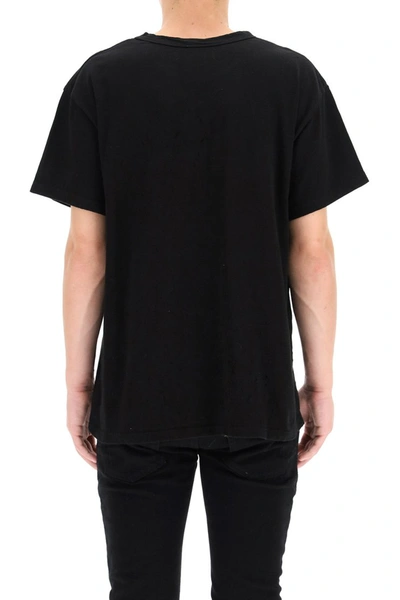 Shop Amiri Shotgun T-shirt In Black