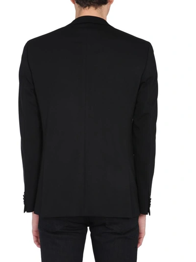 Shop Hugo Boss "hagen" Single-breasted Jacket In Black