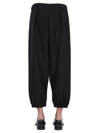 Shop Saint Laurent Cargo Pants In Black