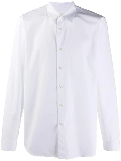 Shop Jil Sander Shirts In Bianco