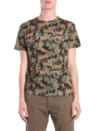 N°21 Camouflage Printed T-shirt In Multicolour | ModeSens