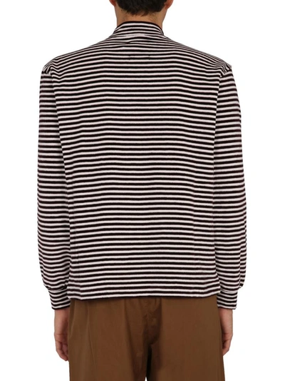 Shop Opening Ceremony Striped Sweater In Blue