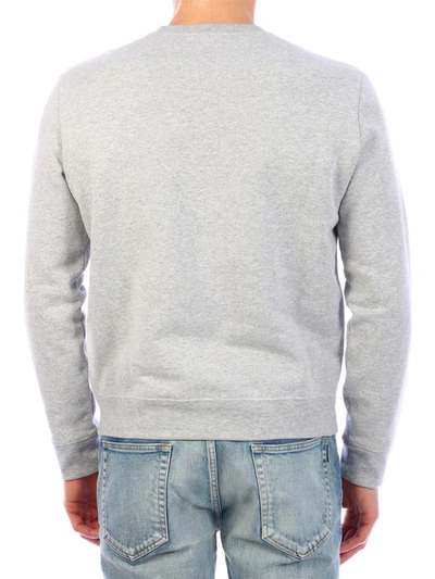 Shop Saint Laurent Malibu Sweatshirt In Grey