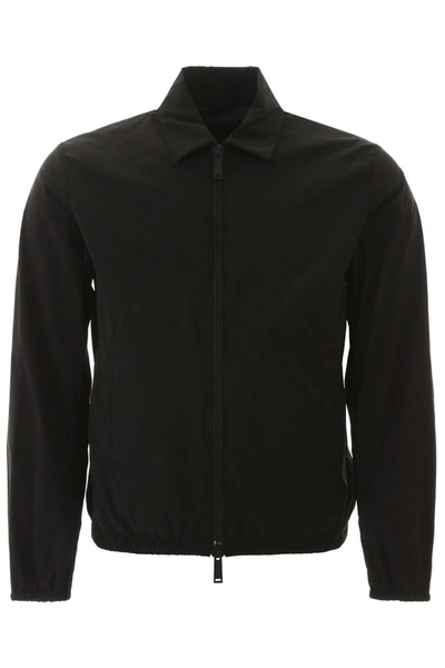 Shop Dsquared2 Jacket With Logo Print In Black