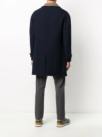 Shop Brunello Cucinelli Coats In Blu