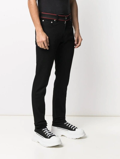 Shop Alexander Mcqueen Jeans Black