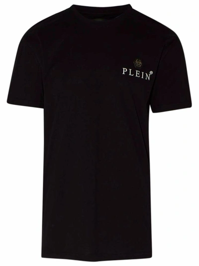 Shop Philipp Plein Black Iconic T-shirt