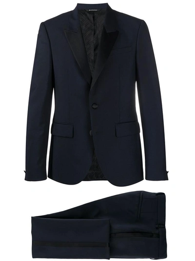 Shop Givenchy Suit Blue