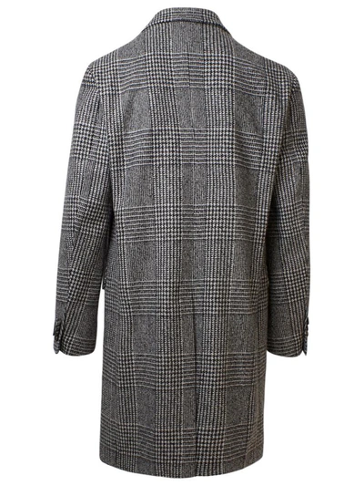 Shop Z Zegna Cappotto Grigio In Grey