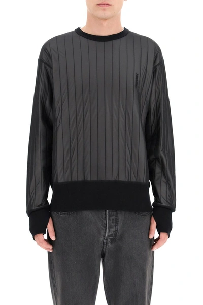 Shop Ambush Padded Sweatshirt In Black
