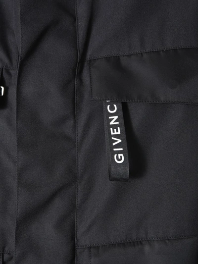 Shop Givenchy Wind Jacket In Black