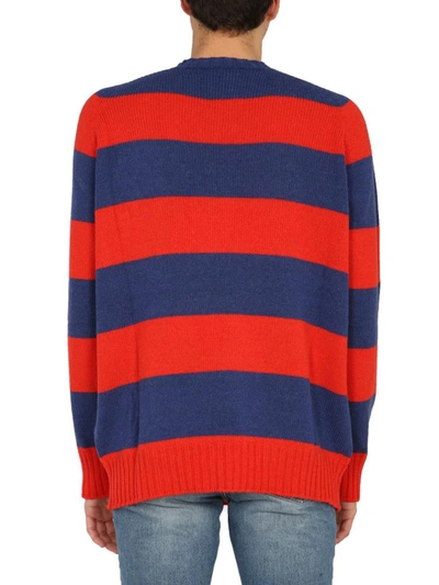 Shop Opening Ceremony Crew Neck Sweater In Red