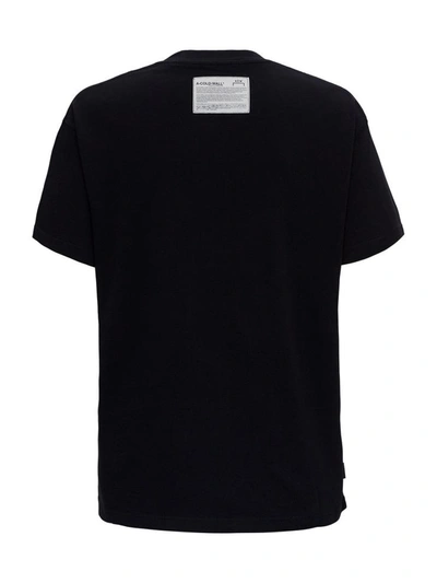 Shop A-cold-wall* Logo Label Tee In Black