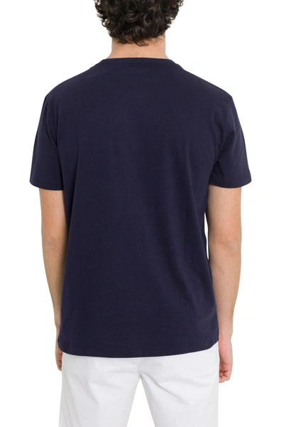 Shop Polo Ralph Lauren Crewneck T-shirt In Blu